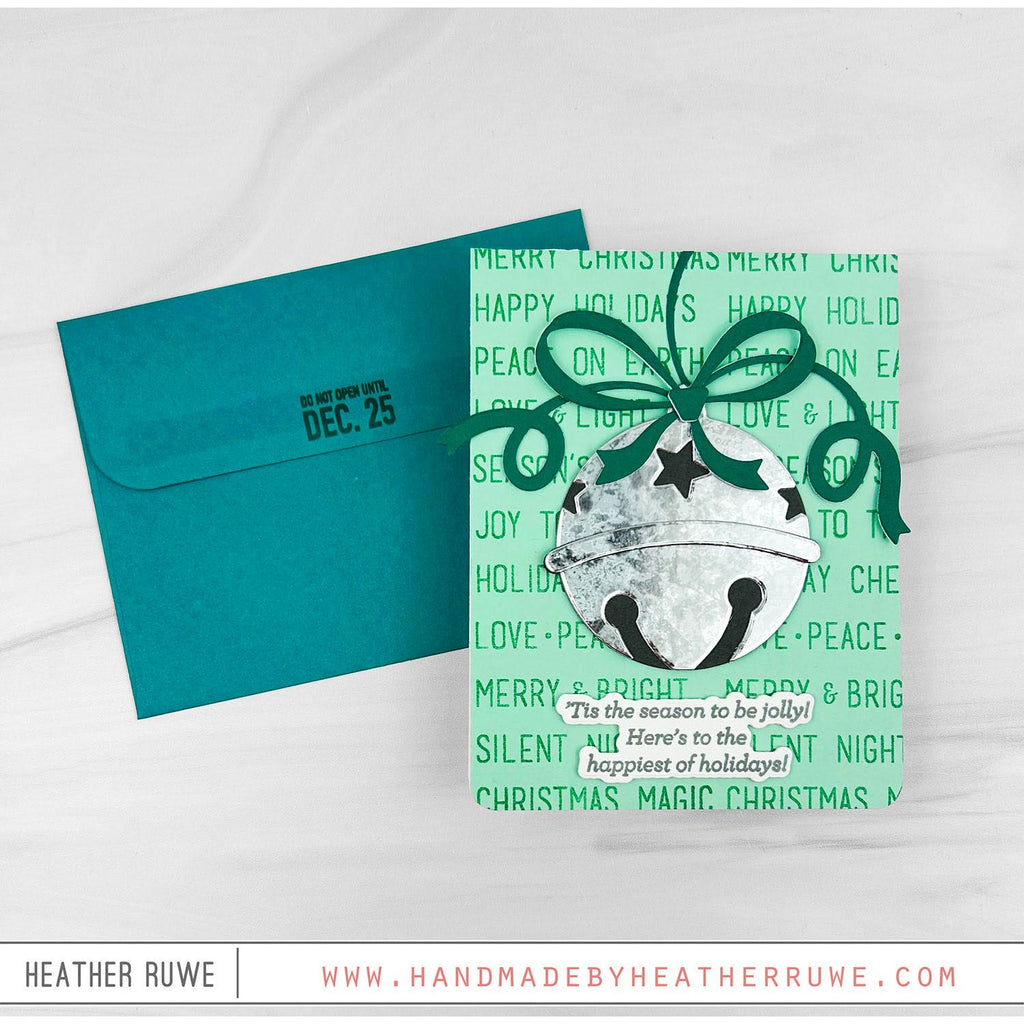 Simon Says Stamp Loopy Bow Wafer Die s1065 Sugar and Spice Holiday Card | color-code:ALT02