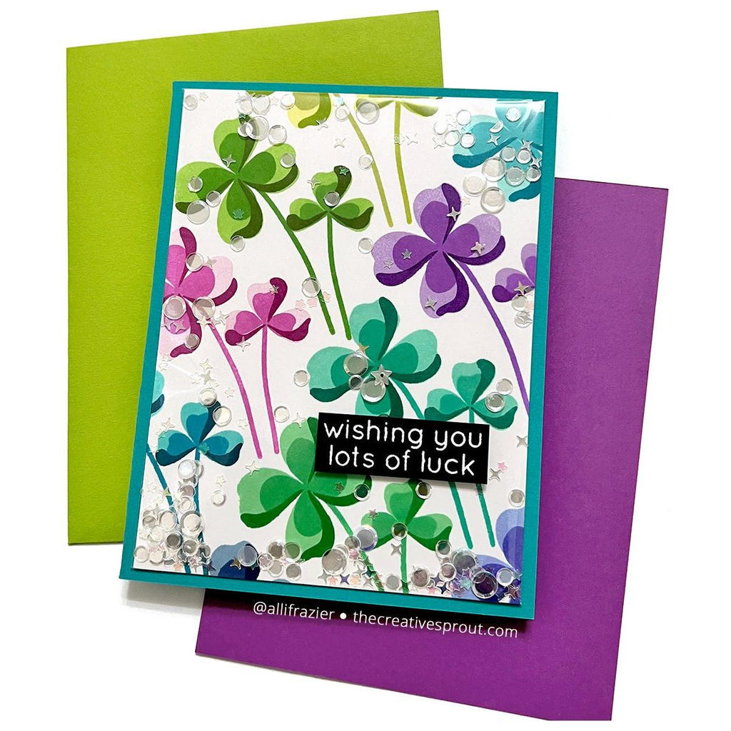 Simon Says Clear Stamps Lots of Luck 2021ssc Splendor Luck Card | color-code:ALT03