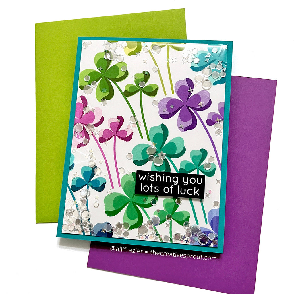 Simon Says Stamps and Dies Lots of Luck set734ll Splendor Luck Card | color-code:ALT02