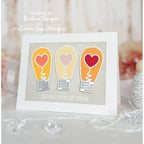 Simon Says Stamp Love Bulb Wafer Dies 1024sd Sweetheart Love Card