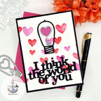 Simon Says Stamp Love Bulb Wafer Dies 1024sd Sweetheart Love Card
