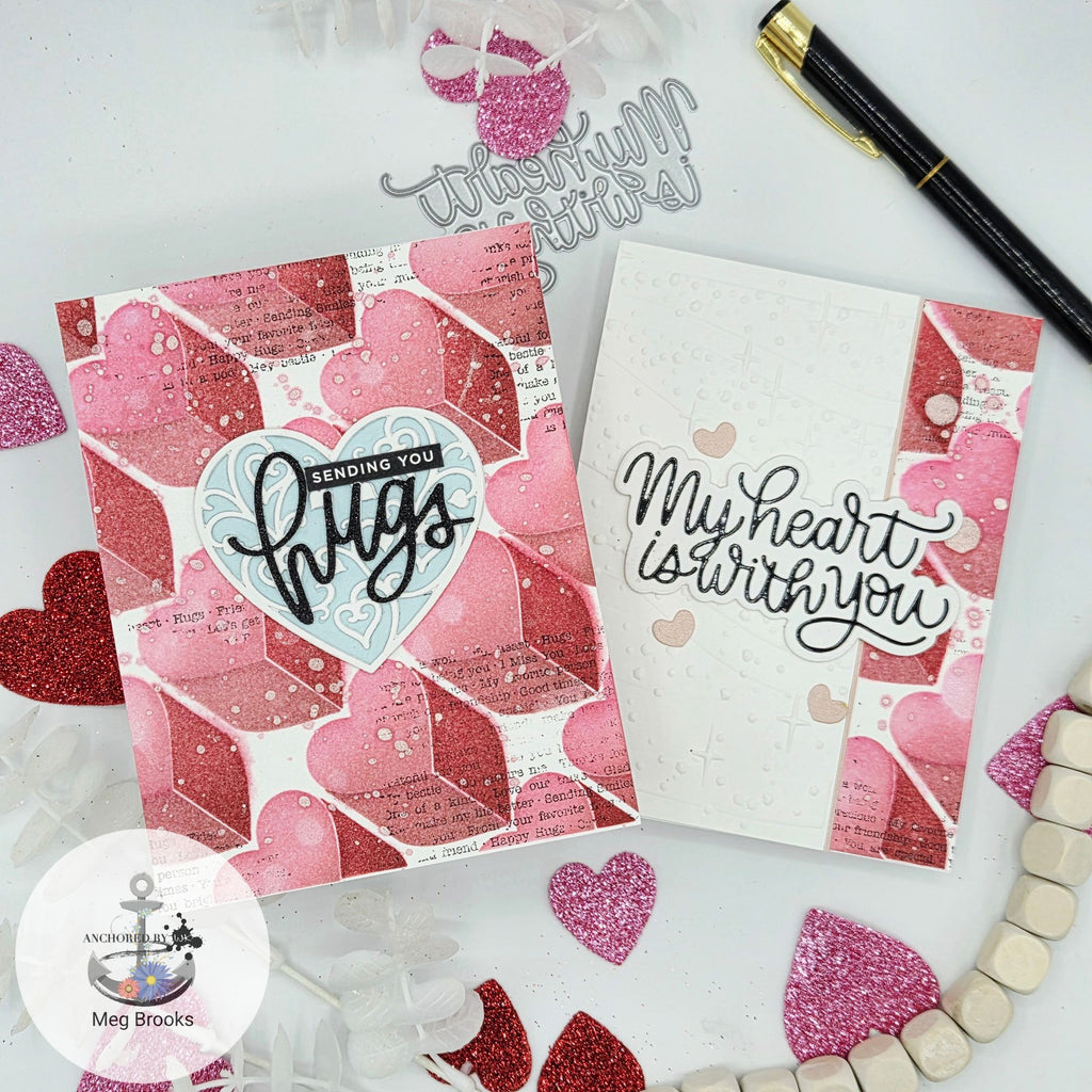 Simon Says Stamp Love City Wafer Dies 1552sdc Heart to Heart