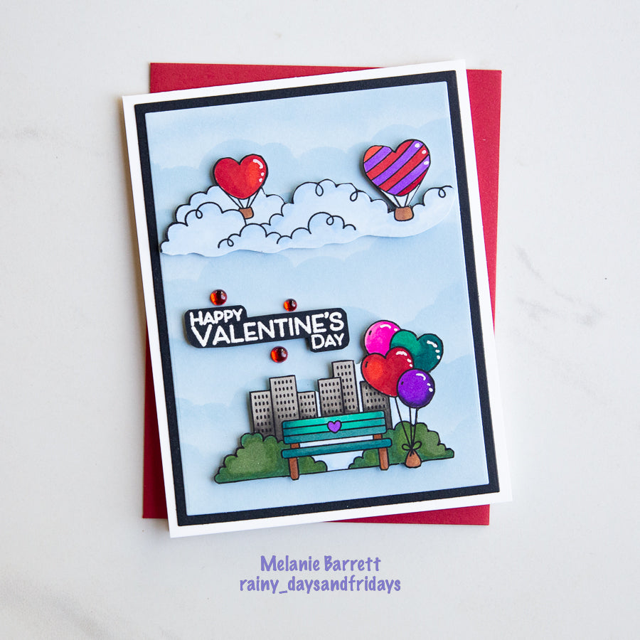 Simon Says Stamps and Dies Love Is in the Air set1142la Heart to Heart