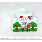 Simon Says Clear Stamps Love Is in the Air 3356ssc Heart to Heart Love Card | color-code:ALT01