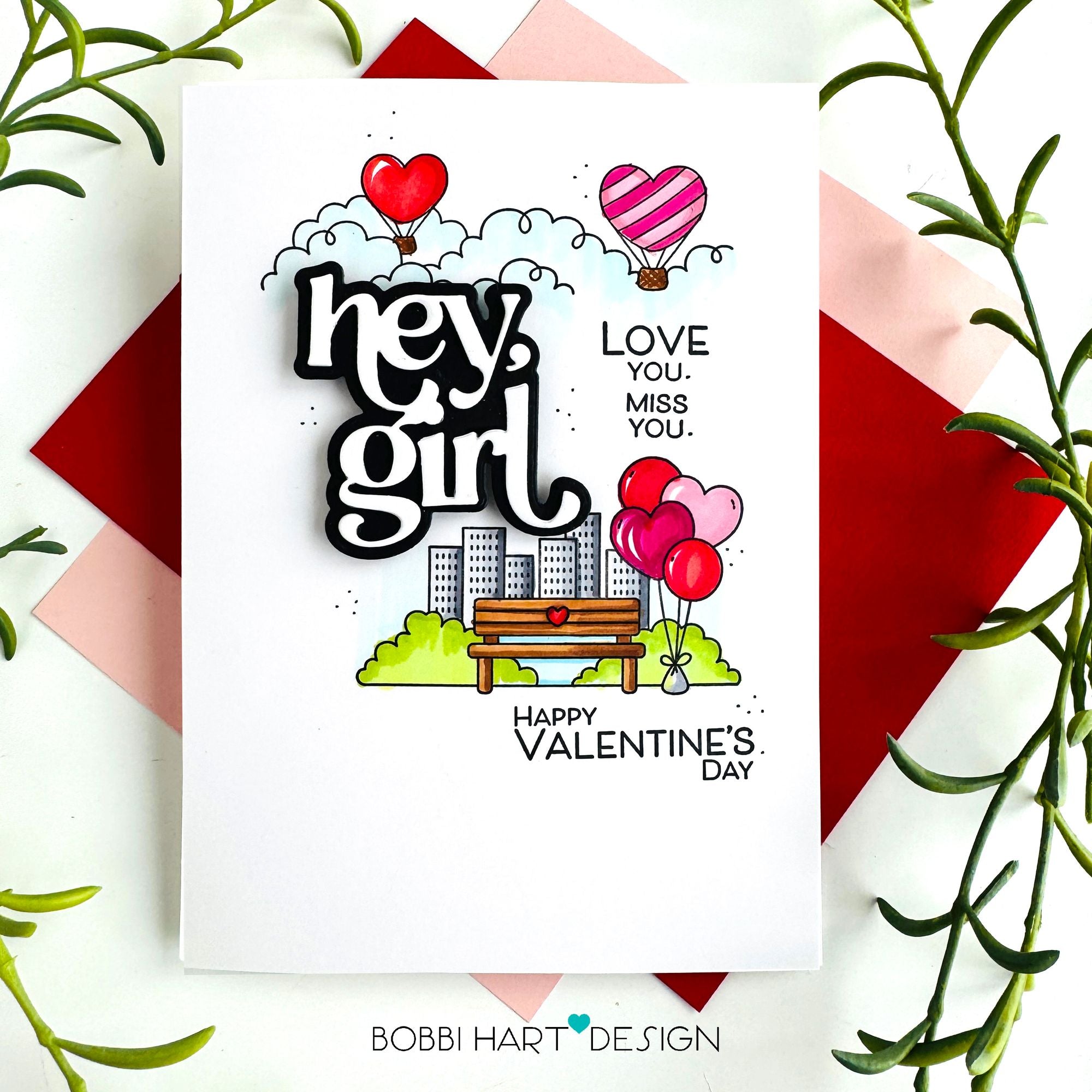 Simon Says Clear Stamps Love Is in the Air 3356ssc Heart to Heart