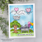 Simon Says Stamps and Dies Love Is in the Air set1142la Heart to Heart