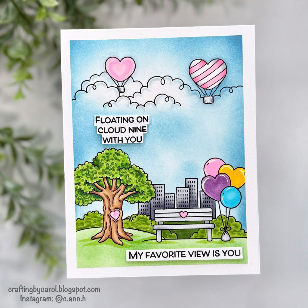 Simon Says Clear Stamps Love Is in the Air 3356ssc Heart to Heart