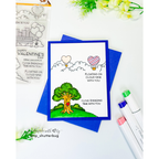 Simon Says Clear Stamps Love Is in the Air 3356ssc Heart to Heart