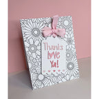 Simon Says Stamp Love Ya Tag Wafer Dies sssd112982 Smitten Thanks Card | color-code:ALT02