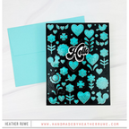 Simon Says Stamp Love Celebration Plate Wafer Die s1118 DieCember Hello Card | color-code:ALT06