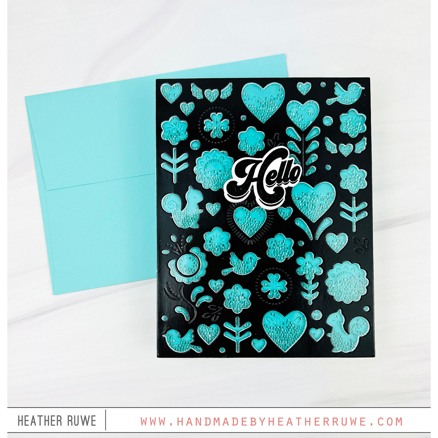 Simon Says Stamp Love Celebration Plate Wafer Die s1118 DieCember Hello Card | color-code:ALT06