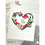 Simon Says Stamp Love Celebration Plate Wafer Die s1118 DieCember Love Card