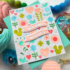 Simon Says Stamp Love Celebration Plate Wafer Die s1118 DieCember Warm Wishes Card | color-code:ALT04