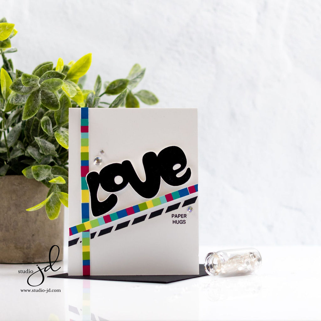 Simon Says Stamp Love Letter Wafer Dies 1234sdc To Love Love Card | color-code:ALT01