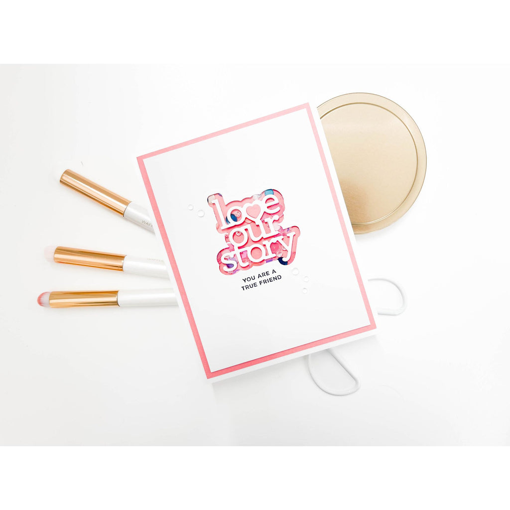 Simon Says Stamp Moments in Time Collection I Want It All Stand-Alone Dies set997sa Love Our Story