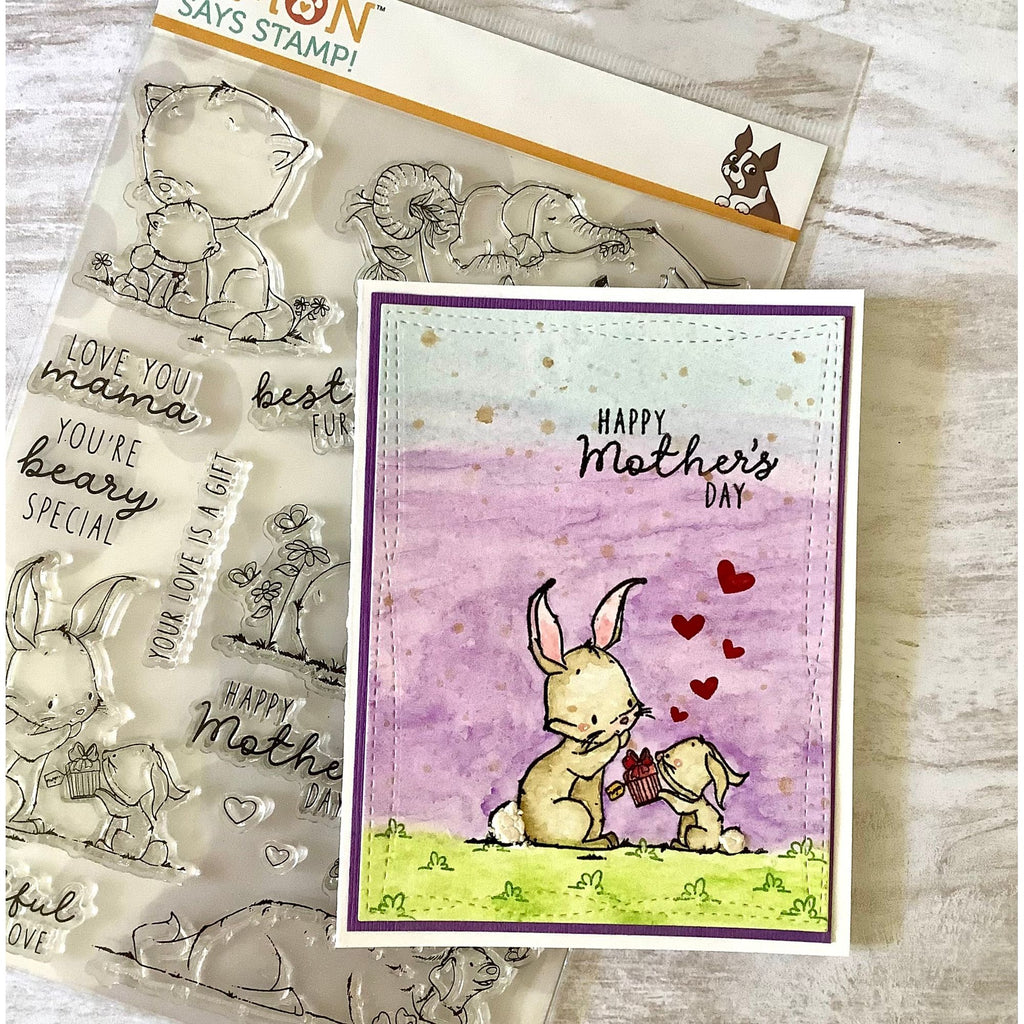 Simon Says Stamps and Dies Love You Mama set966ly You Are My Favorite Mother's Day Card