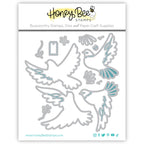 Honey Bee Lovely Layers Doves Dies hbds-lldove Detailed Packaging View