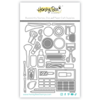 Honey Bee Lovely Layers Zipper Bag And Makeup Dies Bundle