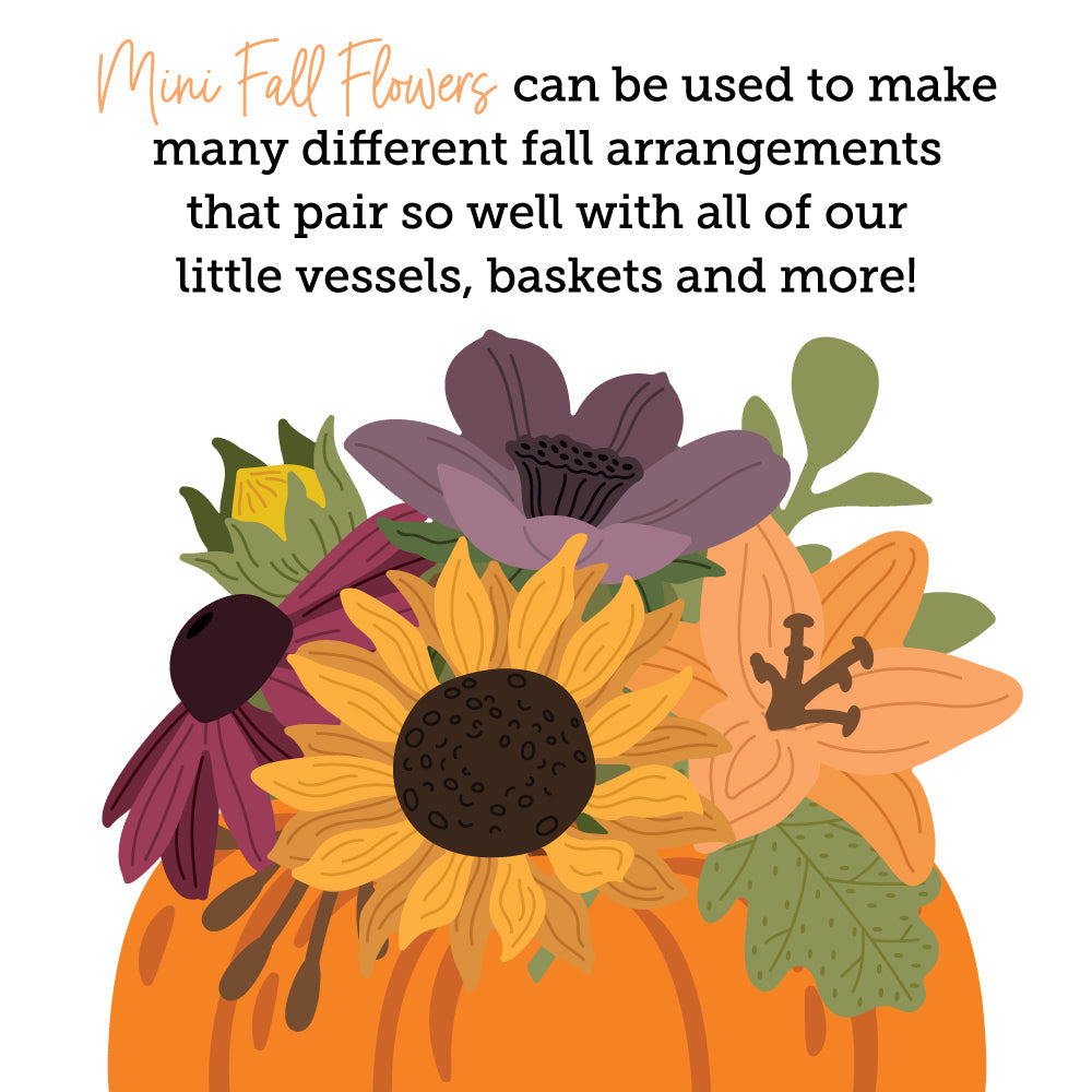 Honey Bee Lovely Layers Mini Fall Florals Dies hbds-llmffl
