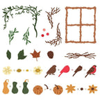 Honey Bee Lovely Layers Seasonal Frame Dies hbds-llsefr Detailed Product View
