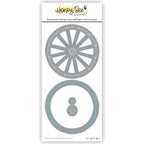 Honey Bee Lovely Layers Wagon Wheel Dies hbds-llwagw metal dies