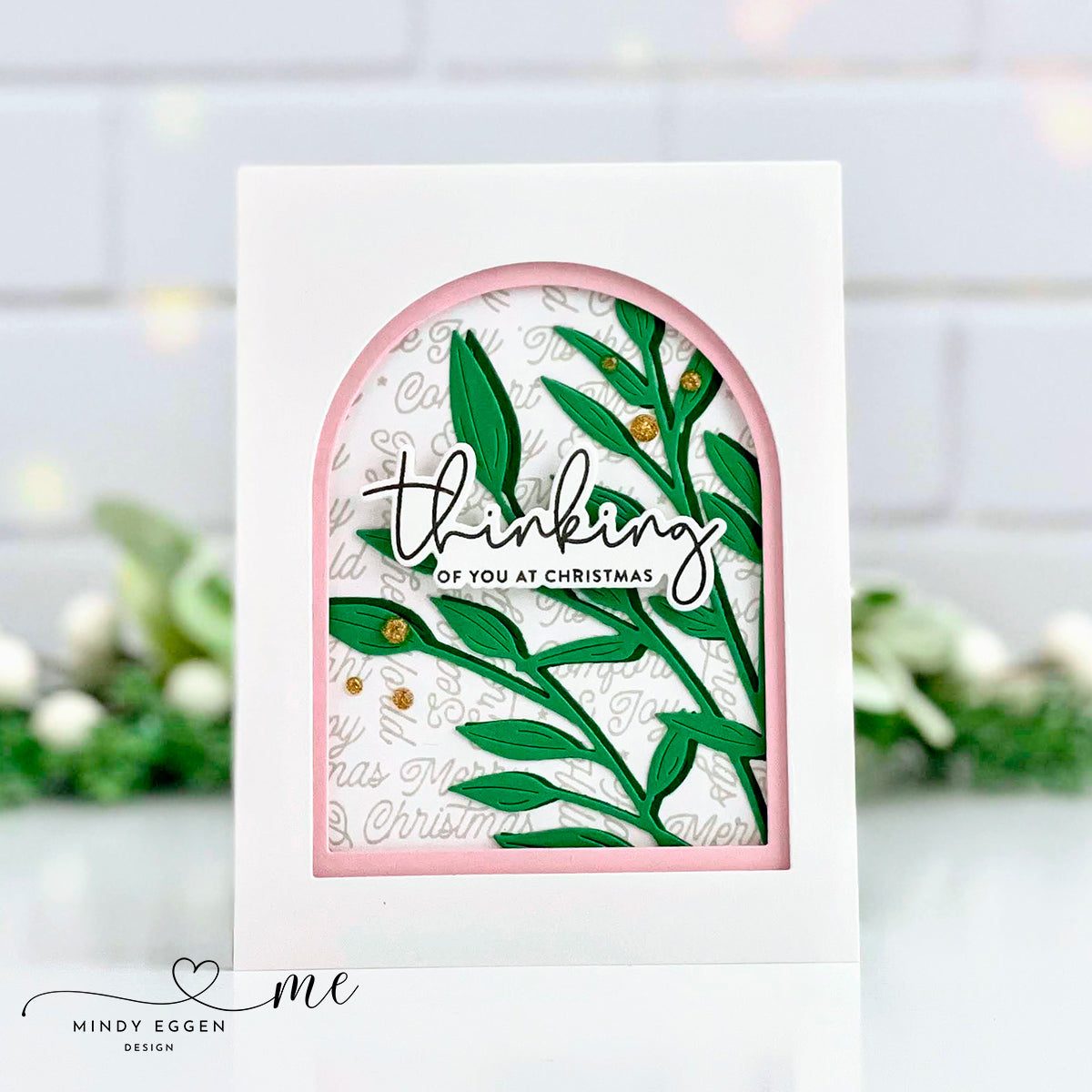Simon Says Stamp Lovely Leaves Wafer Dies s905 Season Of Wonder Christmas Card | color-code:ALT01