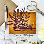 Simon Says Stamp Lovely Leaves Wafer Dies s905 Season Of Wonder Friend Card | color-code:ALT02