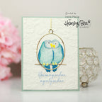 Honey Bee Lovely Layers Birds Dies hbds-lllvbd You Are My Sunshine Card