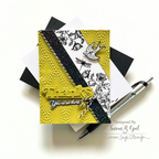 Simon Says Stamp Loving Thoughts Messages 1276sdc Rain or Shine Thanks Card