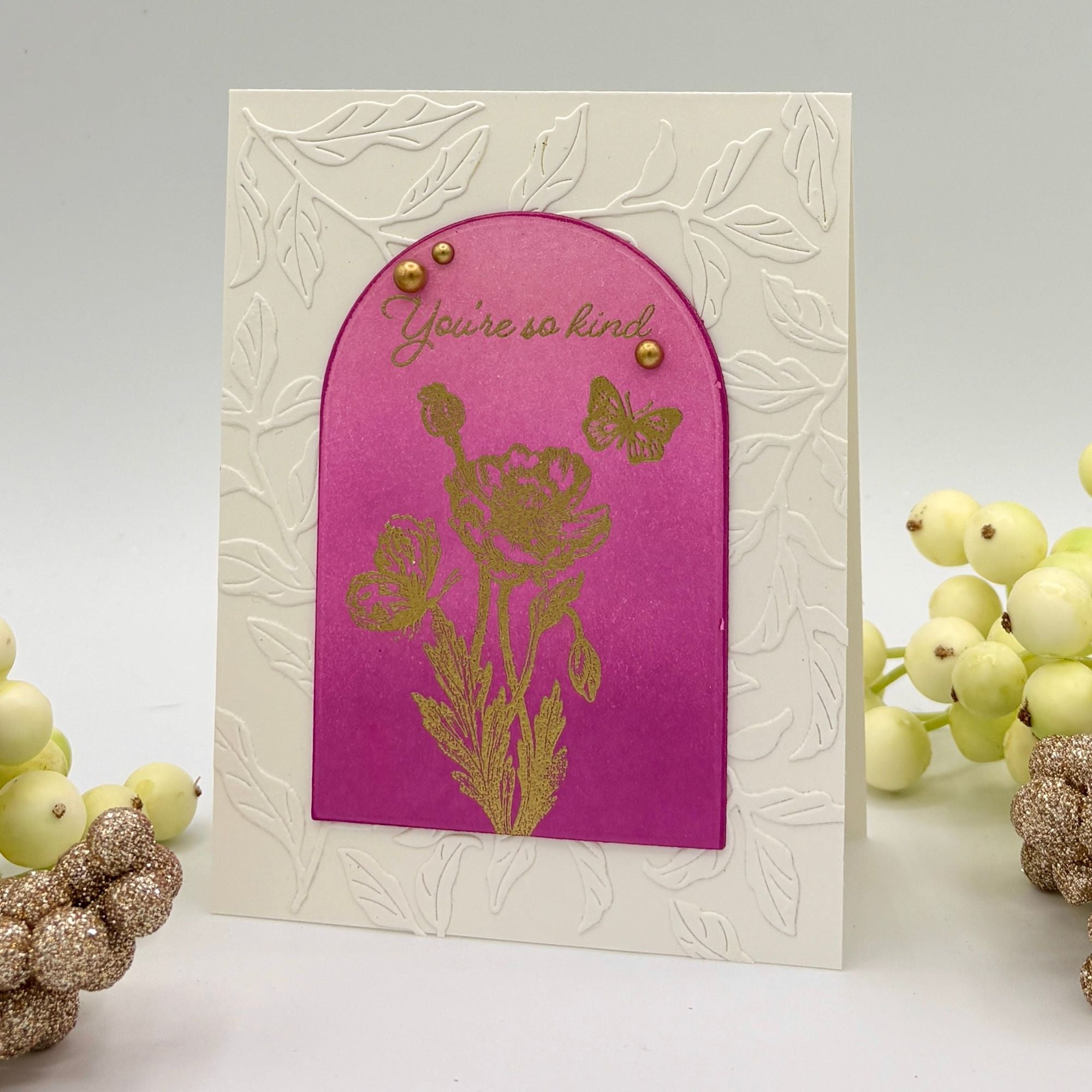 Simon Says Stamps and Dies Loving Thoughts set920lt Rain or Shine So Kind Card