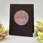Simon Says Clear Stamps Loving Thoughts 2178ssc Rain or Shine Birthday Card