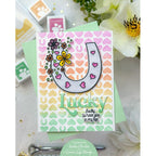 Simon Says Clear Stamps Lucky Horseshoe sss302806c Splendor Lucky Card | color-code:ALT01