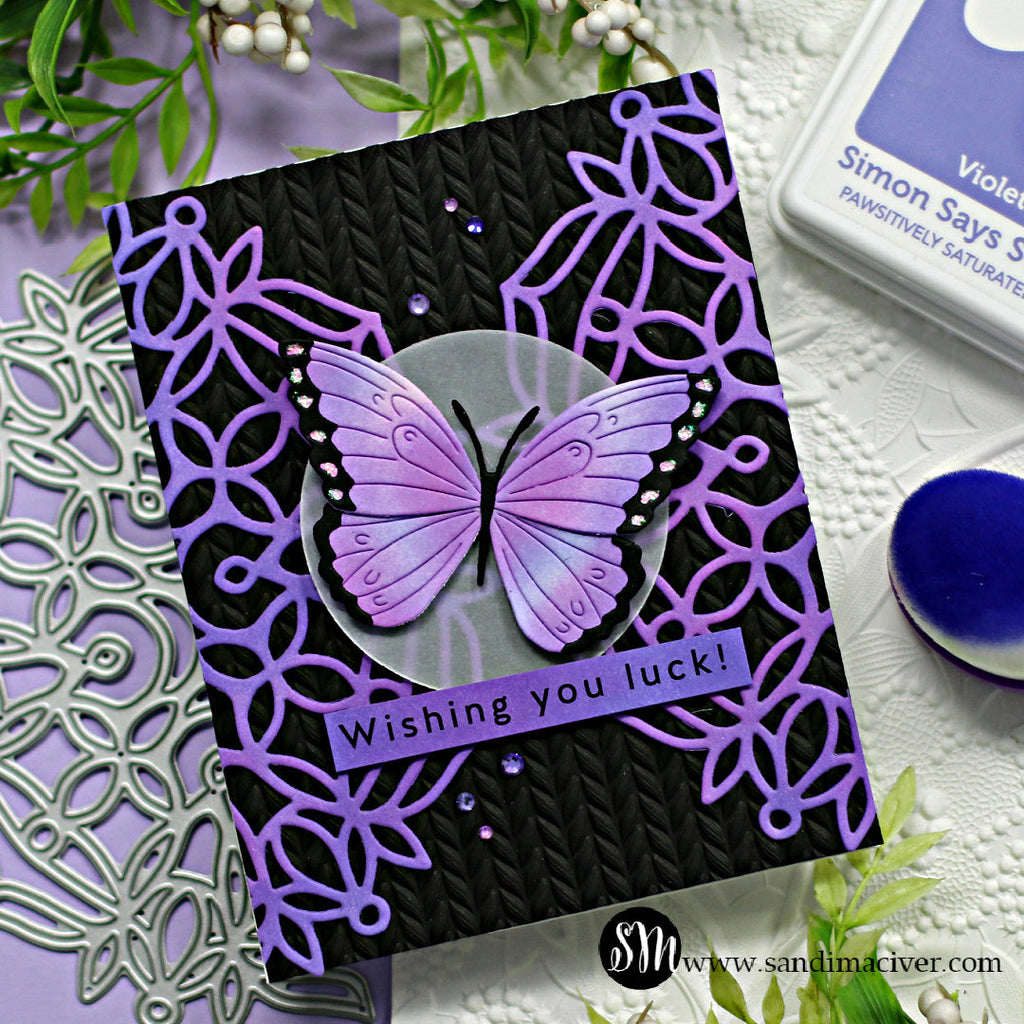 Simon Says Stamp Sentiment Strips Lucky 1002sg Splendor Luck Card | color-code:ALT04