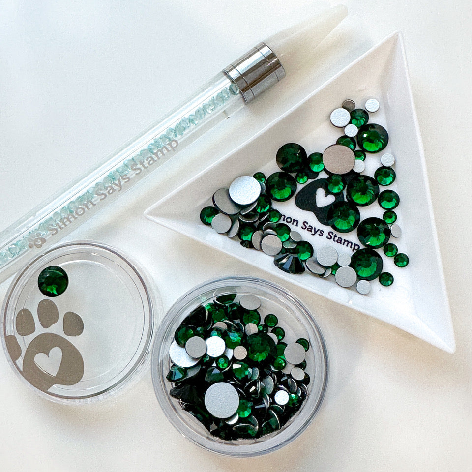 Simon Says Stamp Pawsitively Dazzling Gems Lucky se103 Splendor