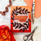 Simon Says Stamp Lush Leaves Wafer Dies s888 Be Bold Retirement Card | color-code:ALT03
