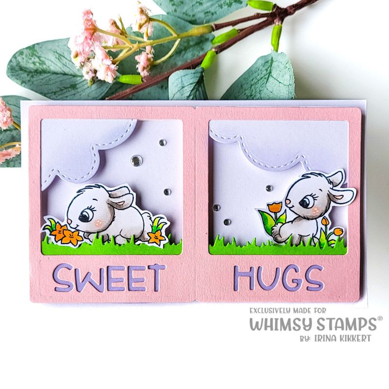 Whimsy Stamps Fun with Words 2 Dies wsd254 nature