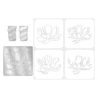 Stamps By Me Magnolia Dreams Die and Stencil Set 160824a templates