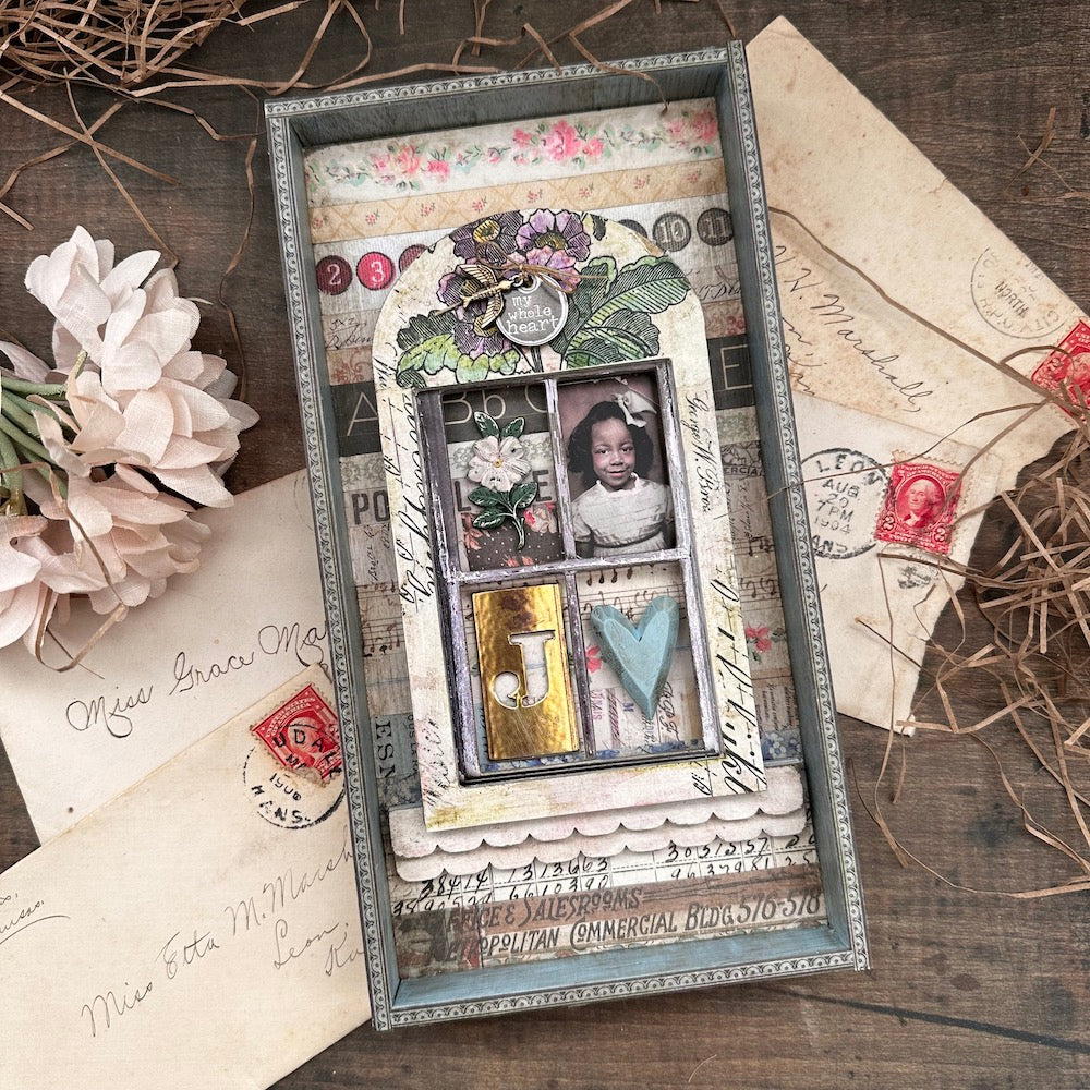 Ranger Tim Holtz Distress Crayon Rustic Wilderness tdb76421 My Whole Heart Mixed Media | color-code:ALT01