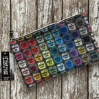 Tim Holtz Medium 6 x 10 Distress Zipper Bag And 6 Felt Applicator Tools Bundle Tim Photo
