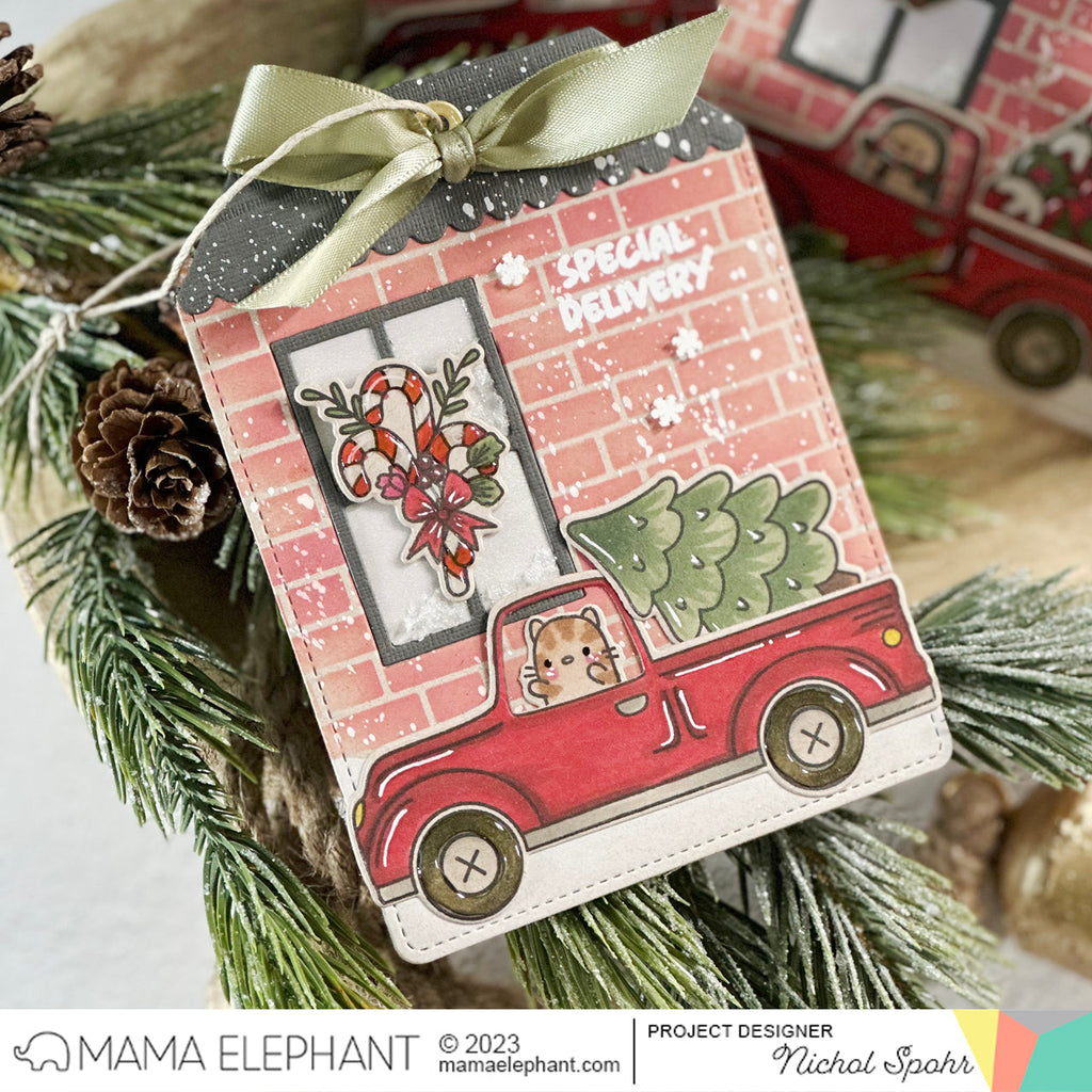 Mama Elephant Clear Stamps Essential Tag Sayings gift tag | color-code:ALT02
