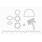 My Favorite Things Island Paradise Dies Die-Namics mft2559