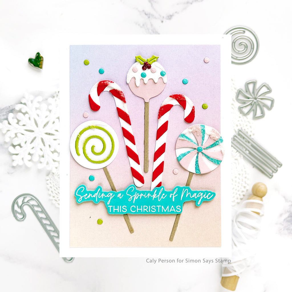 My Favorite Things Sweetest Holiday Wishes Clear Stamps cs835 Sprinkle of Magic | color-code:ALT01