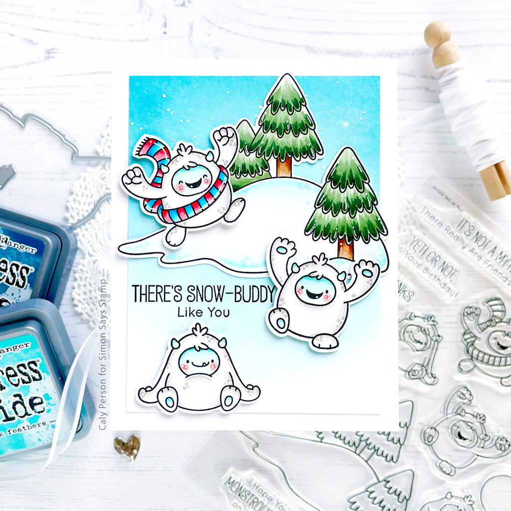 My Favorite Things Yeti or Not Clear Stamps jb022 Snowbuddy Like You | color-code:alt3