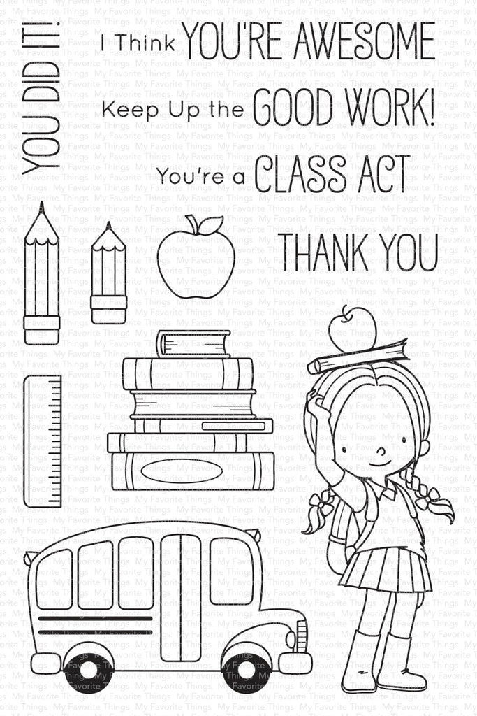 My Favorite Things Class Act Clear Stamps bb102