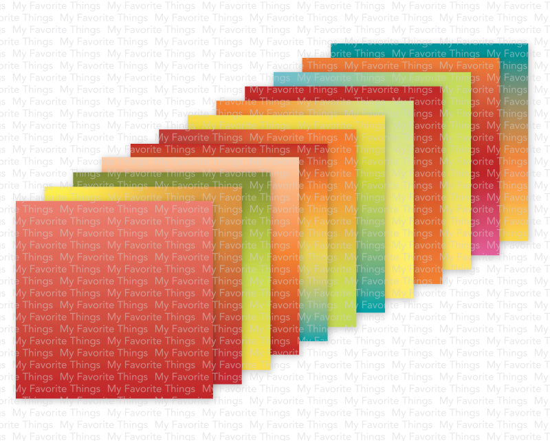 My Favorite Things Fun Fall Color Blends Paper Pad ep114 alt image