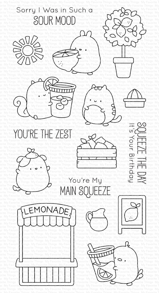 My Favorite Things Squeeze the Day Clear Stamps jb005