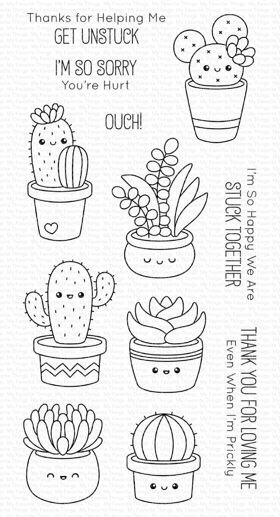 My Favorite Things Stuck Together Clear Stamps jb006