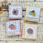 Simon Says Stamp Mini Bouquet Outlines Wafer Dies 269sssa the Floral Mini Cards
