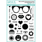 Gina K Designs Sunny Days Clear Stamps mm124