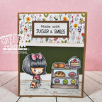 Made with Sugar and Smiles Girl in Bake Shop